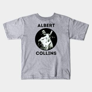 albert collins || blue Kids T-Shirt